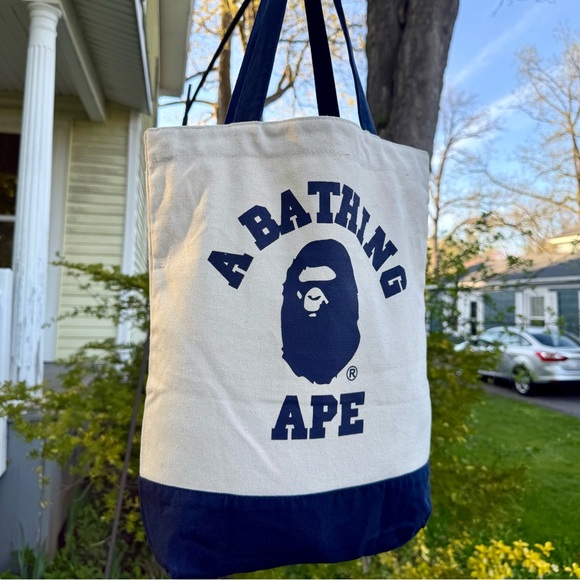 Bape Other - A Bathing Ape Canvas Tote Bag BAPE
